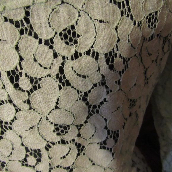 *SOLD* 💚 Mint Green Lace Front Tie Blouse - XLJ - Picture 9 of 10